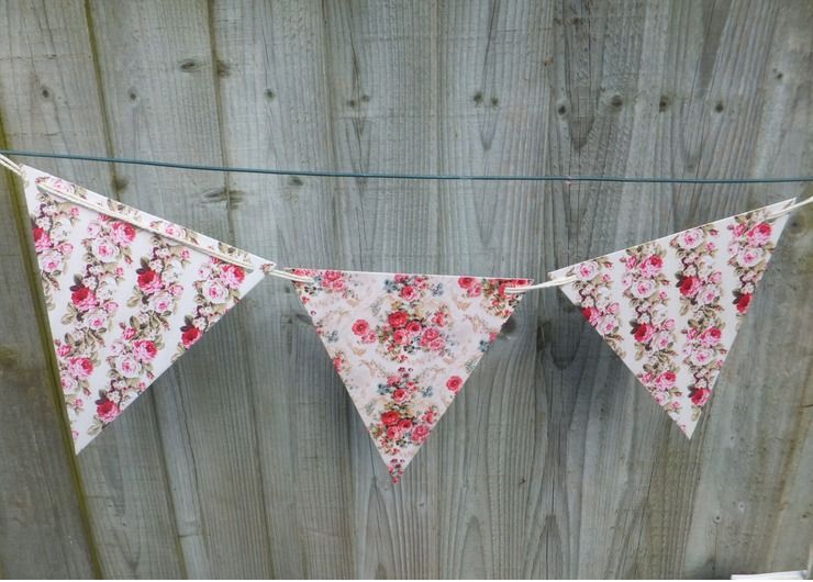 Chintzy paper bunting