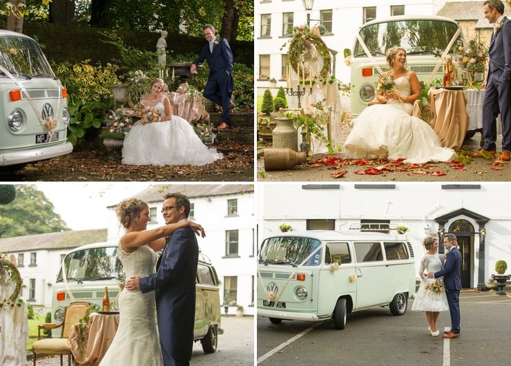 Roxy our VW Campervan loves aVintage themed Wedding.