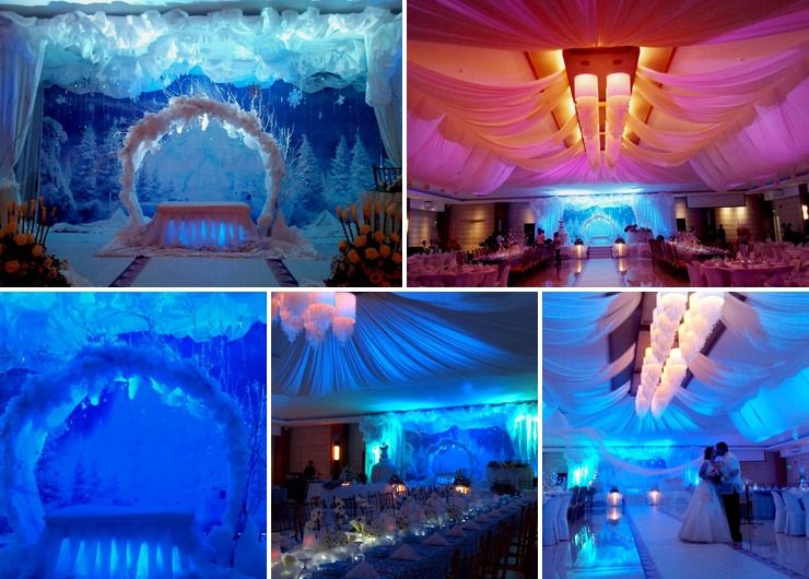 Frozen Themed wedding