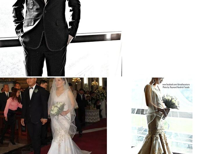 Bespoke Bridal Gown & Groom's Tailored Suit