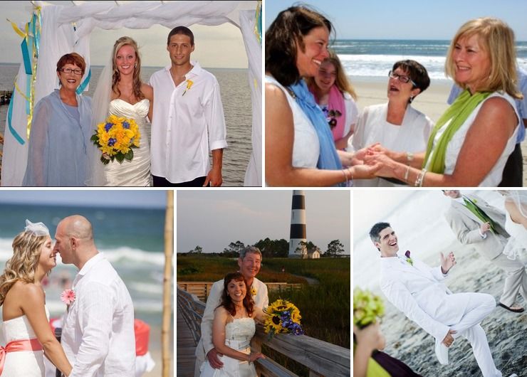 Outer Banks Beach Wedding Photos