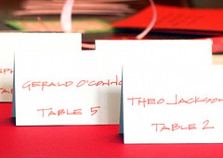 table placecards