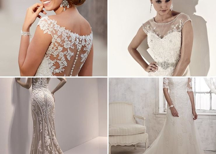 Bridal gowns with sleeves