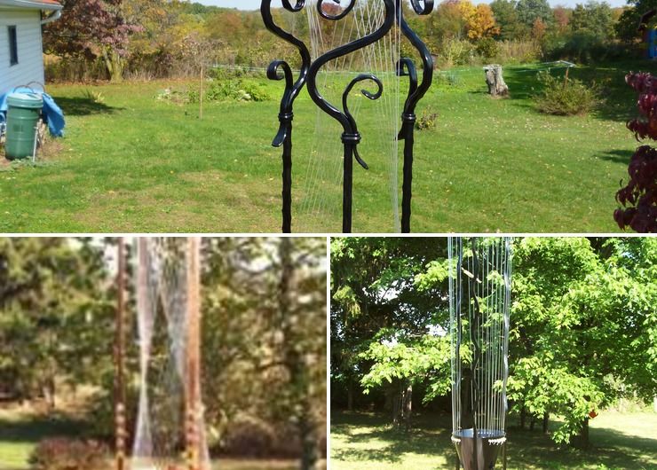 Outdoor garden sculpture