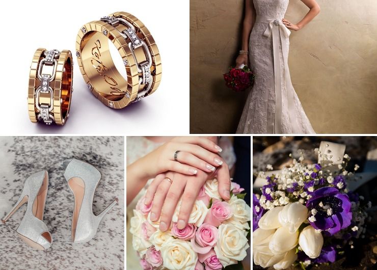 Wedding dresses Purple
