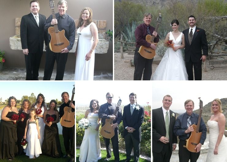 Roger Paull Wedding Guitar & Ukulele