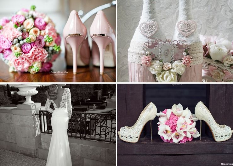 Wedding dresses Pink