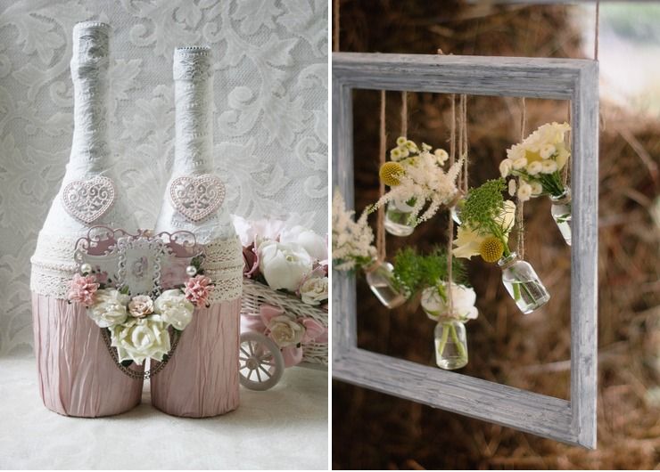 Photo session decor Pink Rustic