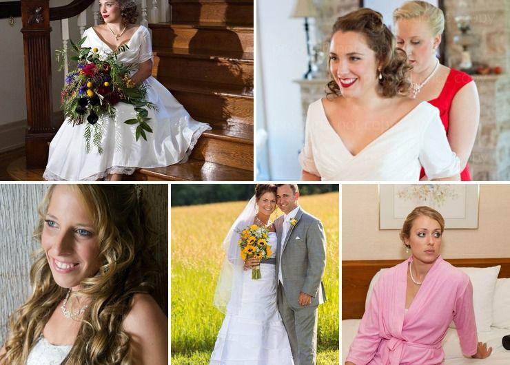 A few of the brides I've had the pleasure of working with