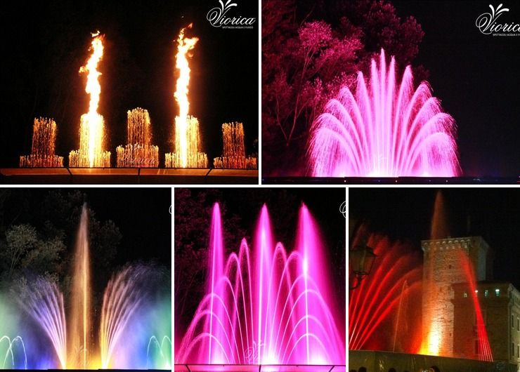 SHOWS OF DANCING FOUNTAINS Water and Fire