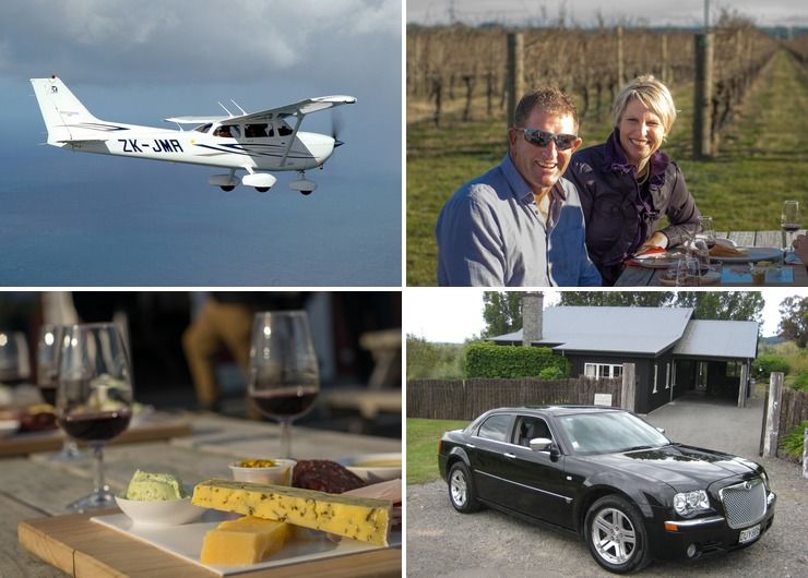 Wineries and Wings over Hawke's Bay