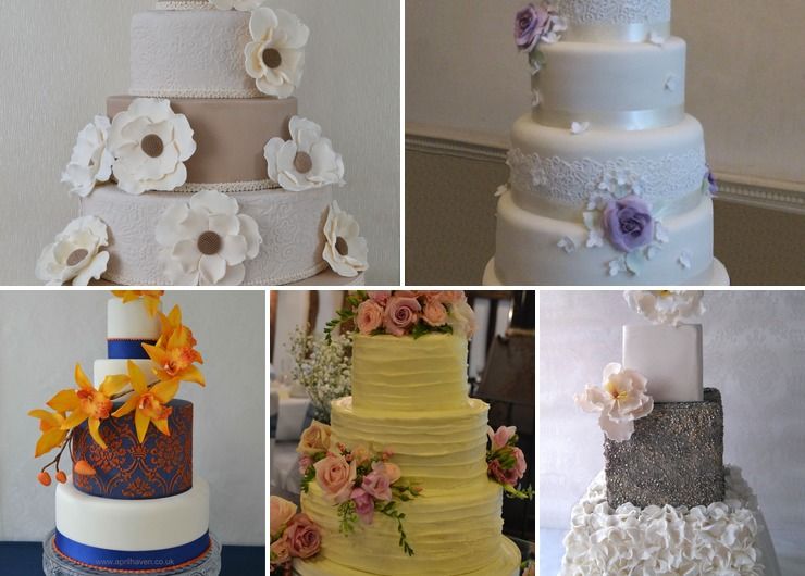 Aprilhaven wedding cake selection