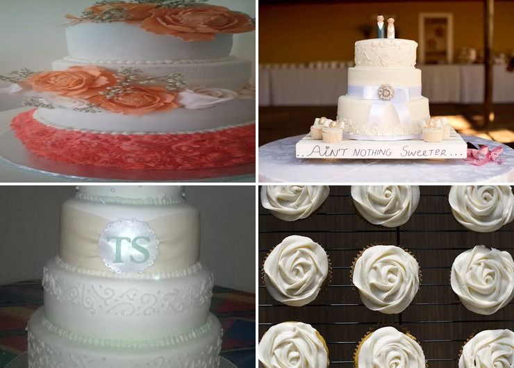 Beautiful Wedding cakes, cupcakes and more
