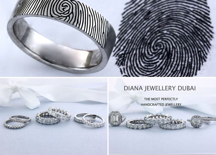 Custom Design Engagement and Wedding Rings