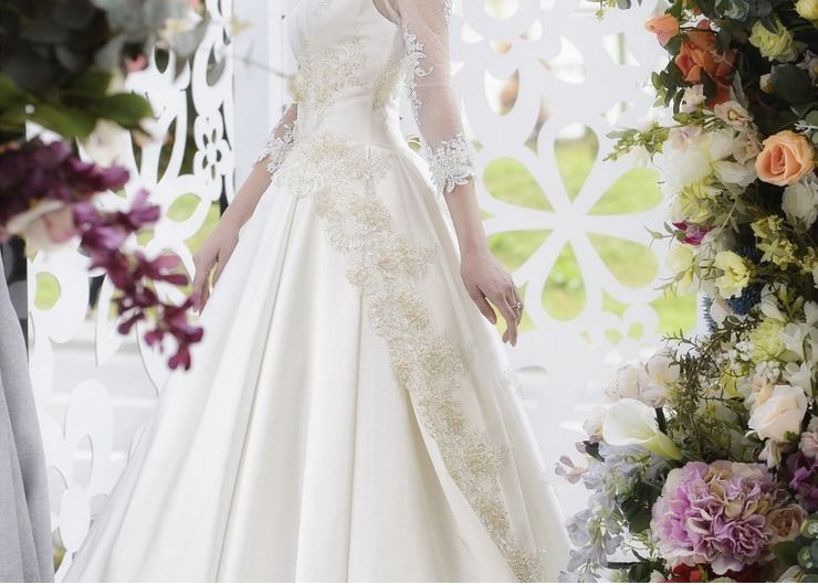 Ivory bridal style