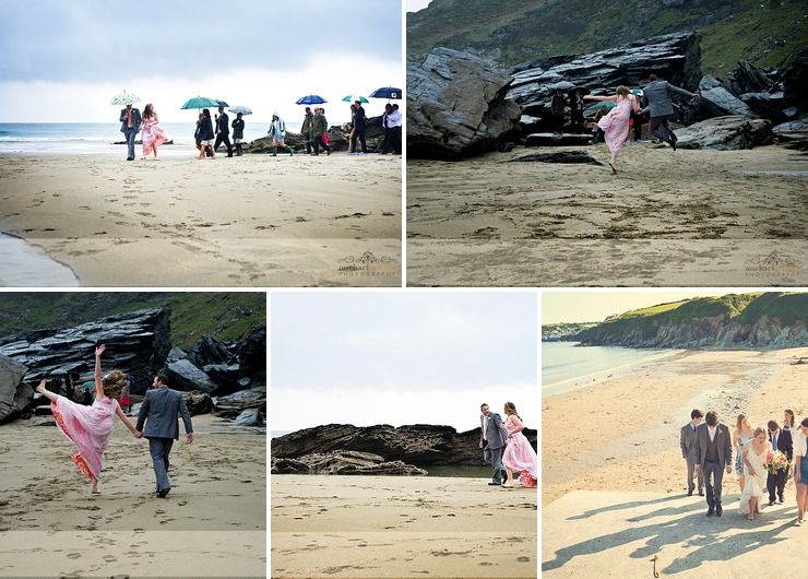 Cornish beach weddings