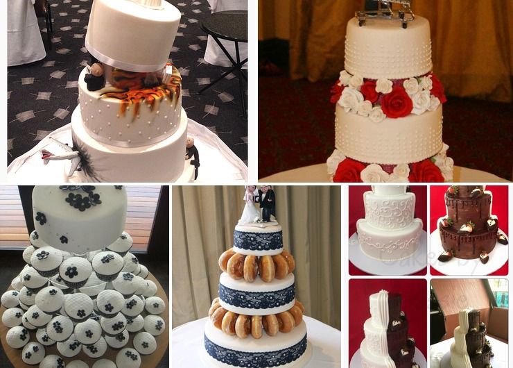 Wedding cakes to remember