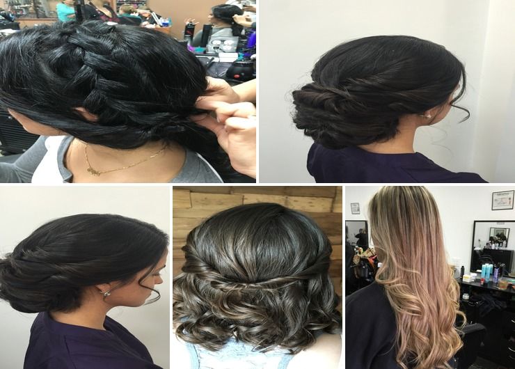 Beautiful Curls for different Bridal Parties