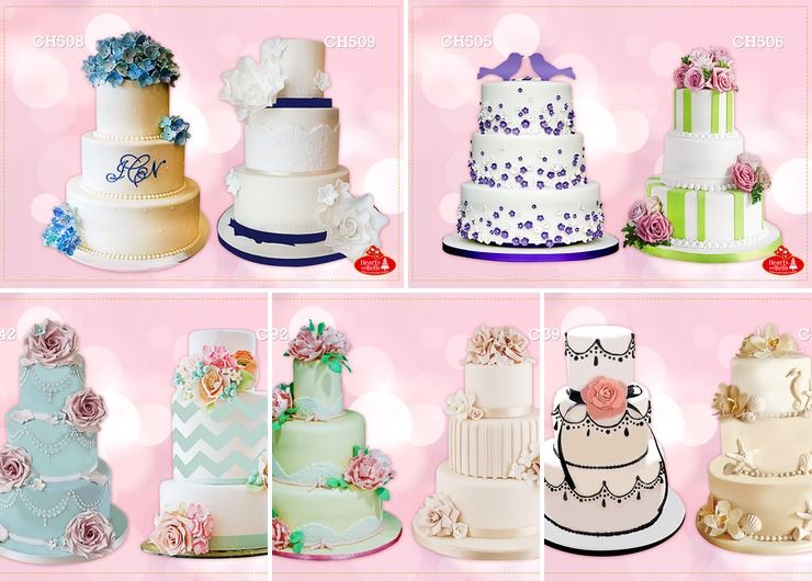 Standard Wedding Cakes