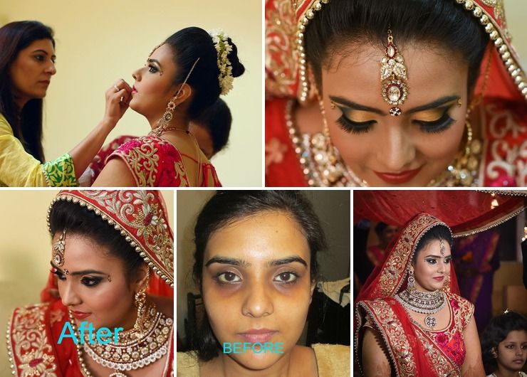 Deepshikha wedding makeup