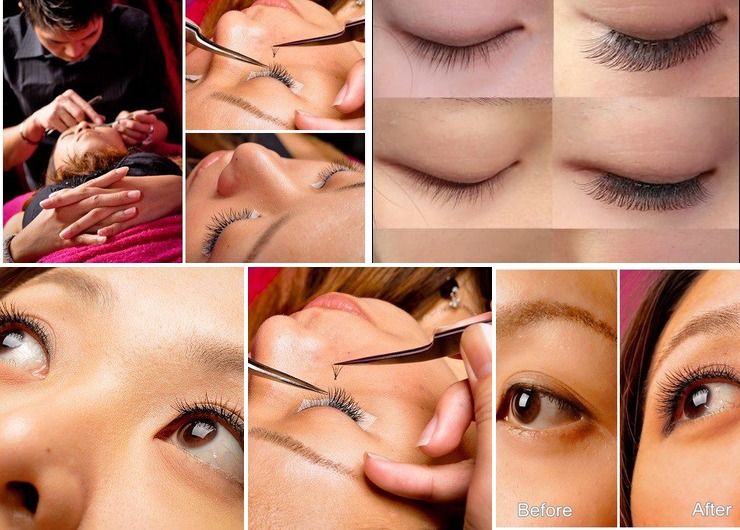 pink passion eyelashes extension