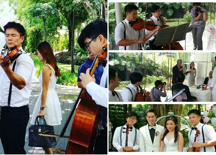 Violin-cello performace @ Amara Sanctuary Resort Sentosa