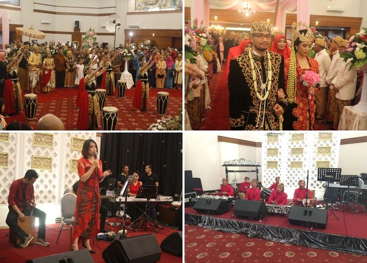 Gedung Antam Wedding adat Jawa