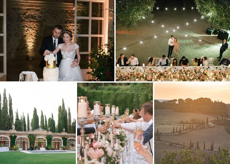 V&L Wedding in Tuscany at Villa La Foce
