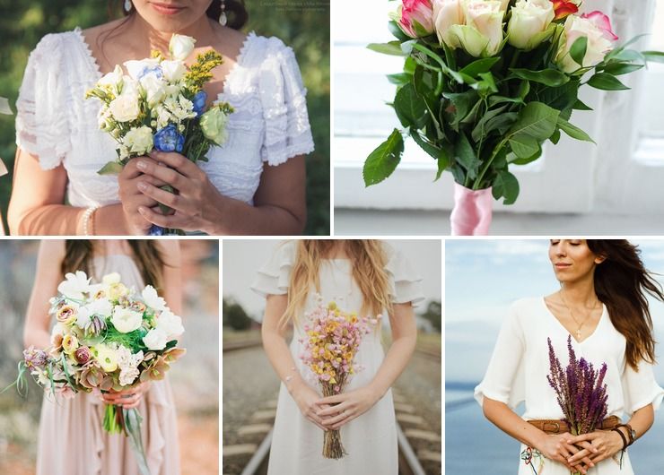 Just-picked Wedding Flowers
