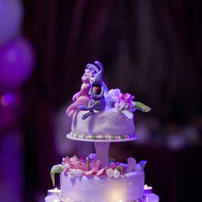 Purple real weddings