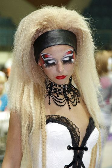 Themed black bridal style