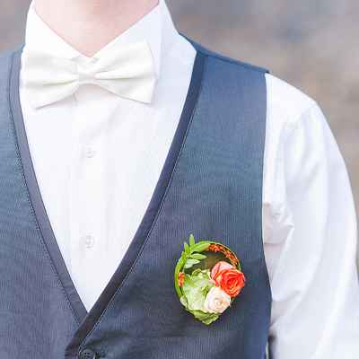 Red buttonhole