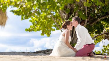 Beach pink real weddings