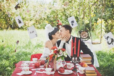 Themed summer real weddings