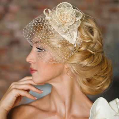 French ivory wedding accessories