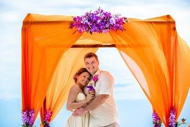Purple wedding ceremony decor Purple wedding ceremony decor