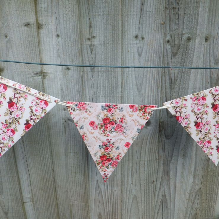 Chintzy paper bunting