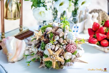 Marine alternative wedding bouquet