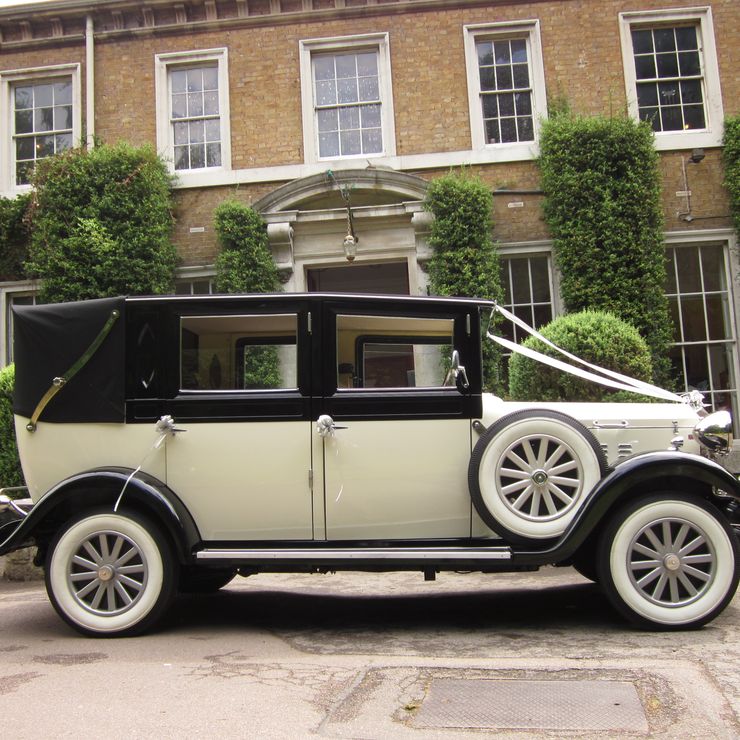White Doves 1930's Style Weddin cars