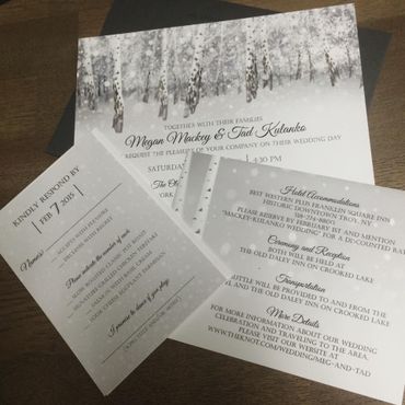 Wedding invitations