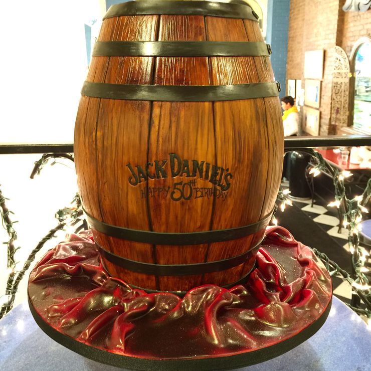 Jack Daniel's Birthday Cake