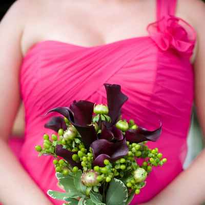 Calla wedding bouquet