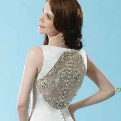 Ivory corset wedding dresses