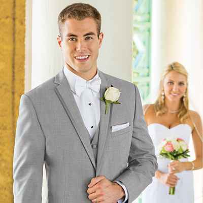 Grey groom style