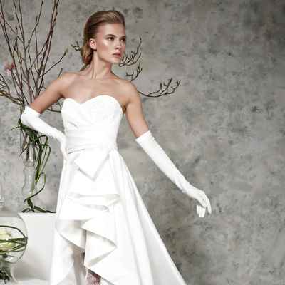 White short wedding dresses