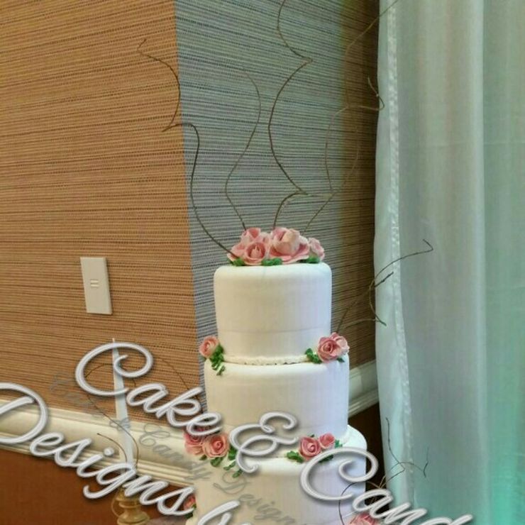 wedding cakes with whip cream and buttercream  icing