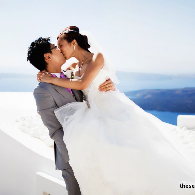 Rita Tan & Xi Le - Wedding in Santorini