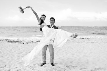 Beach long wedding dresses