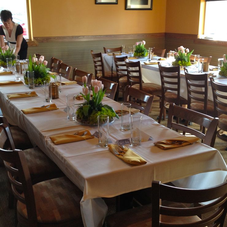 Rehearsal Dinners & Showers in a Private Setting