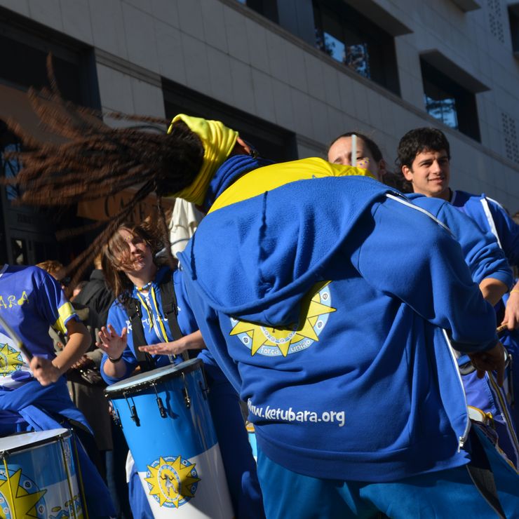 Ketubara percusión y danza brasileñas
